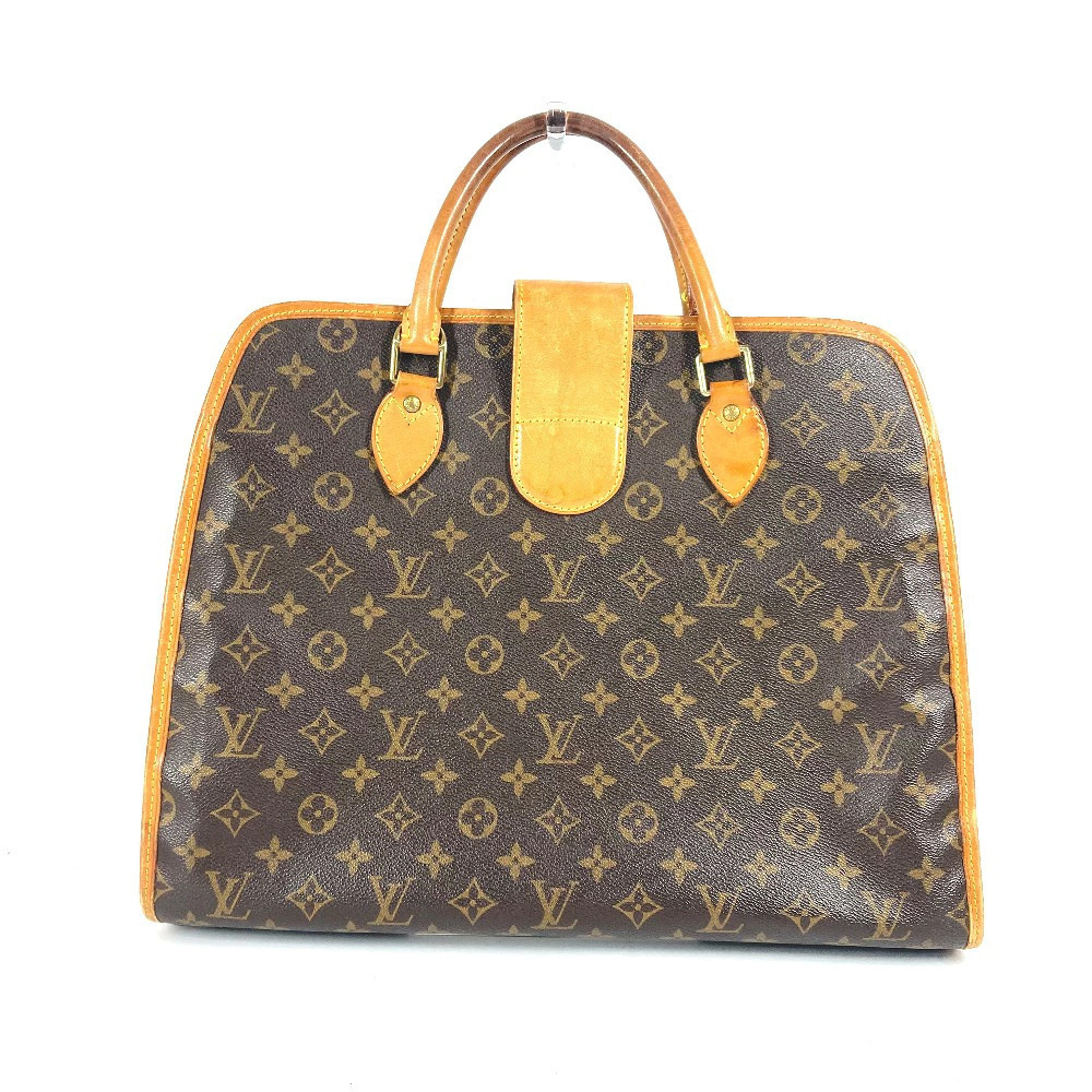 Louis Vuitton Handbag Monogram Bag Business Rivoli Canvas Brown